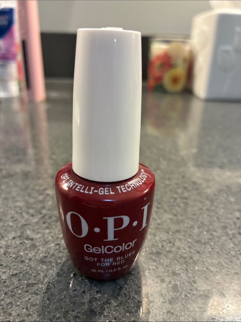 OPI GelColor Nail Polish - I’ve got the Blues for Red